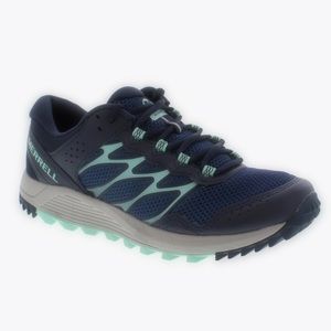 Merrell Wildwood Trail Hiking Sneaker Navy Women’s Size 5.5